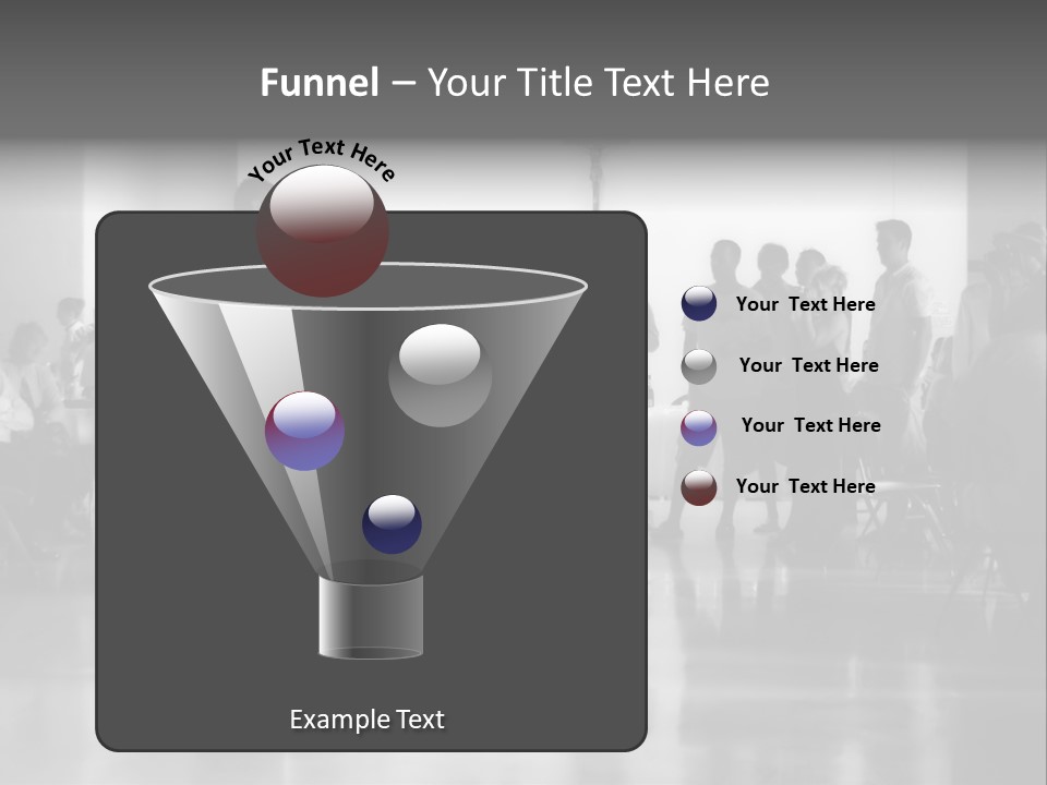 Bride And Groom Dancing PowerPoint Template