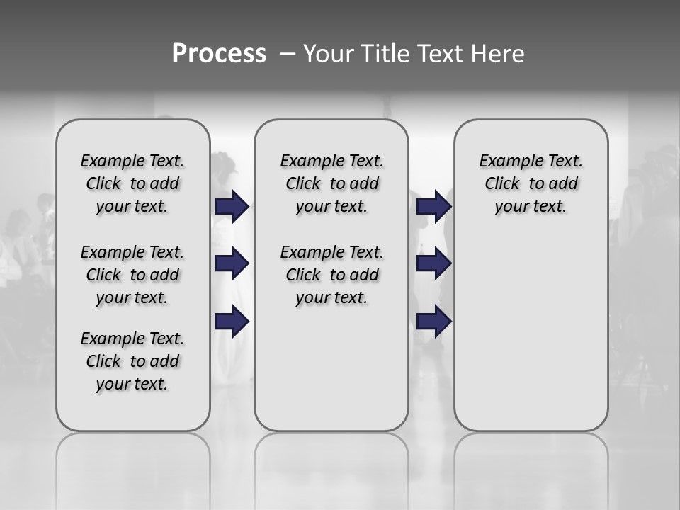 Bride And Groom Dancing PowerPoint Template