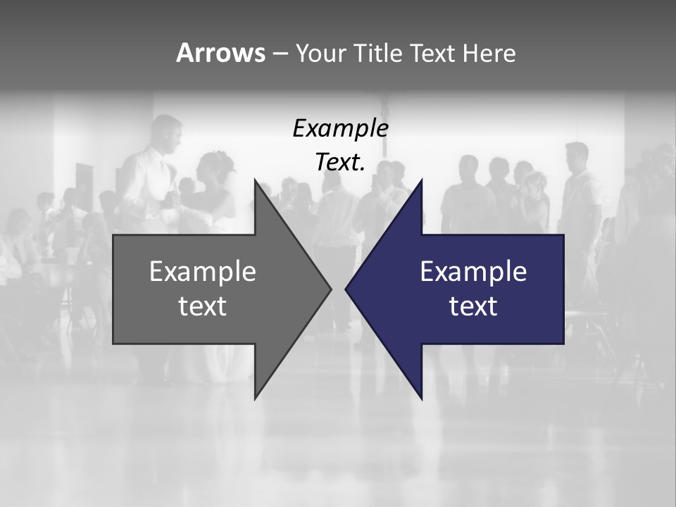 Bride And Groom Dancing PowerPoint Template