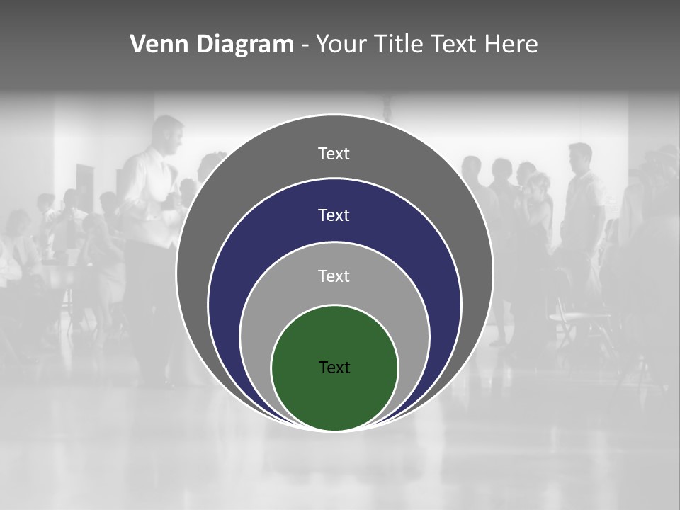 Bride And Groom Dancing PowerPoint Template