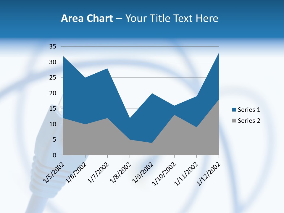 Macro Shot Of Network Connection Plug Rj-45 PowerPoint Template