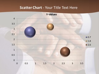 Business People Putting Their Hands On Top Of Each Other PowerPoint Template