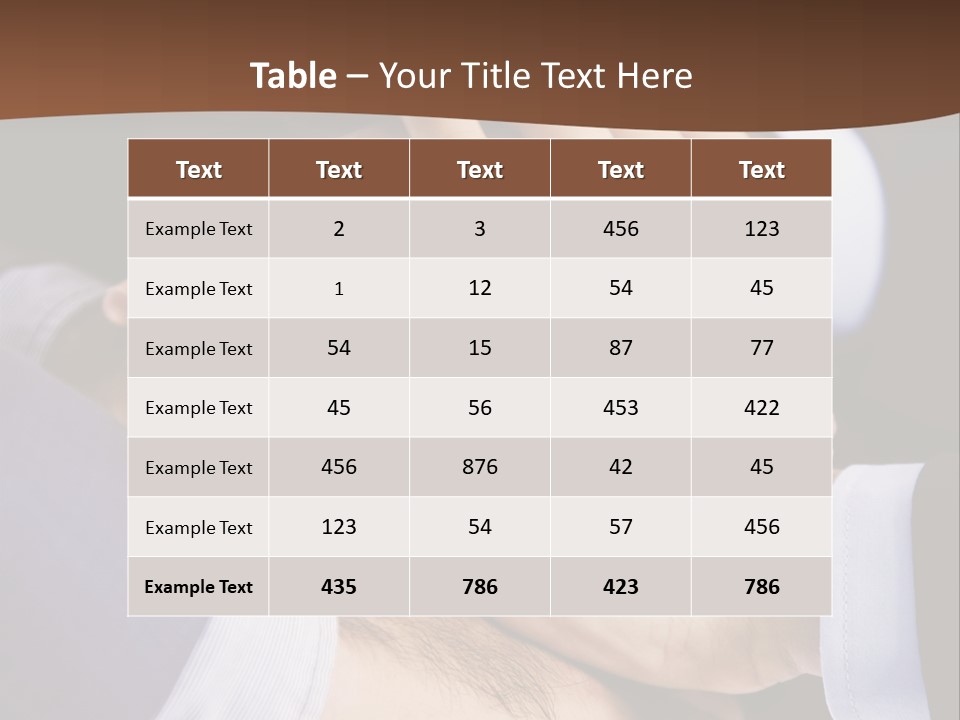 Business People Putting Their Hands On Top Of Each Other PowerPoint Template