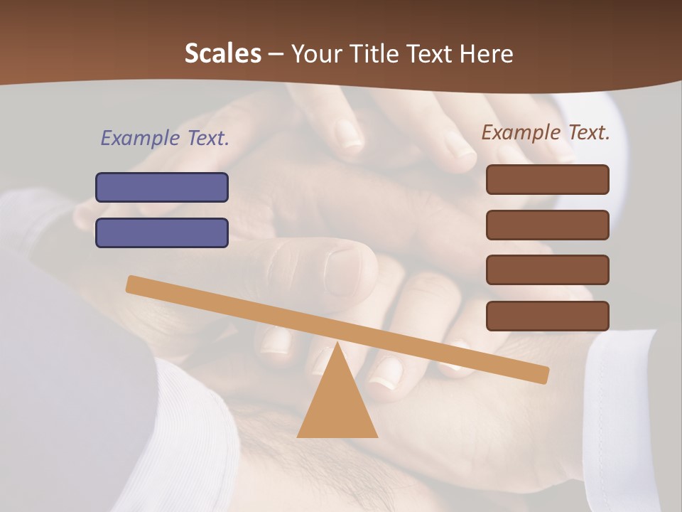 Business People Putting Their Hands On Top Of Each Other PowerPoint Template