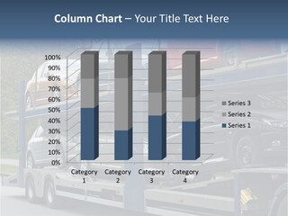 Car Carrier Truck Deliver New Auto Batch To Dealer PowerPoint Template