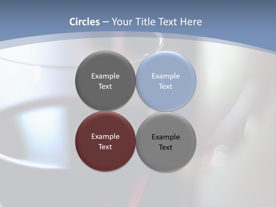 Glass Of Red Wine With Glass And Bottle In Background PowerPoint Template