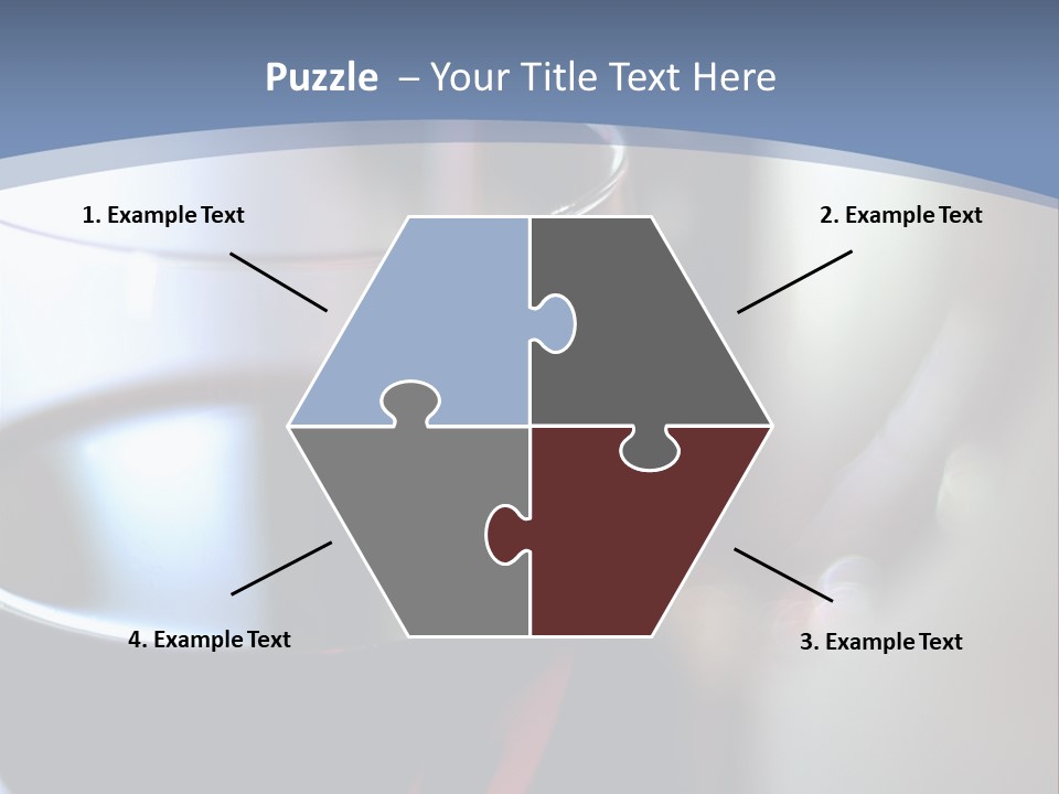 Glass Of Red Wine With Glass And Bottle In Background PowerPoint Template