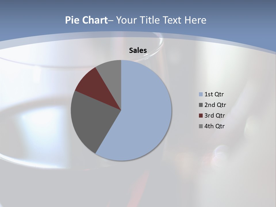 Glass Of Red Wine With Glass And Bottle In Background PowerPoint Template