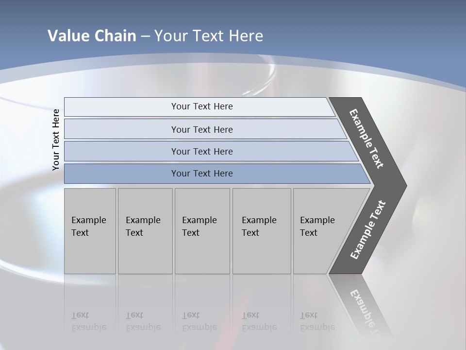 Glass Of Red Wine With Glass And Bottle In Background PowerPoint Template