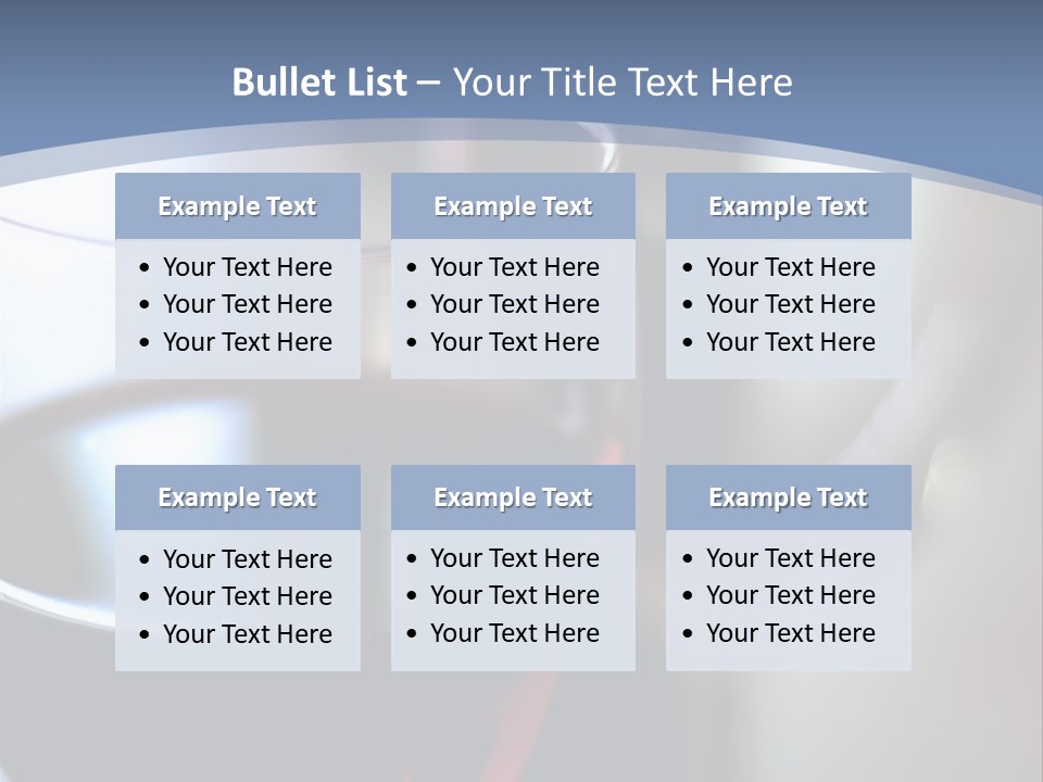 Glass Of Red Wine With Glass And Bottle In Background PowerPoint Template