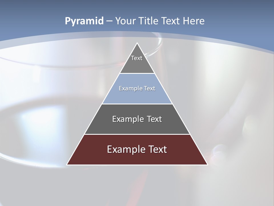 Glass Of Red Wine With Glass And Bottle In Background PowerPoint Template