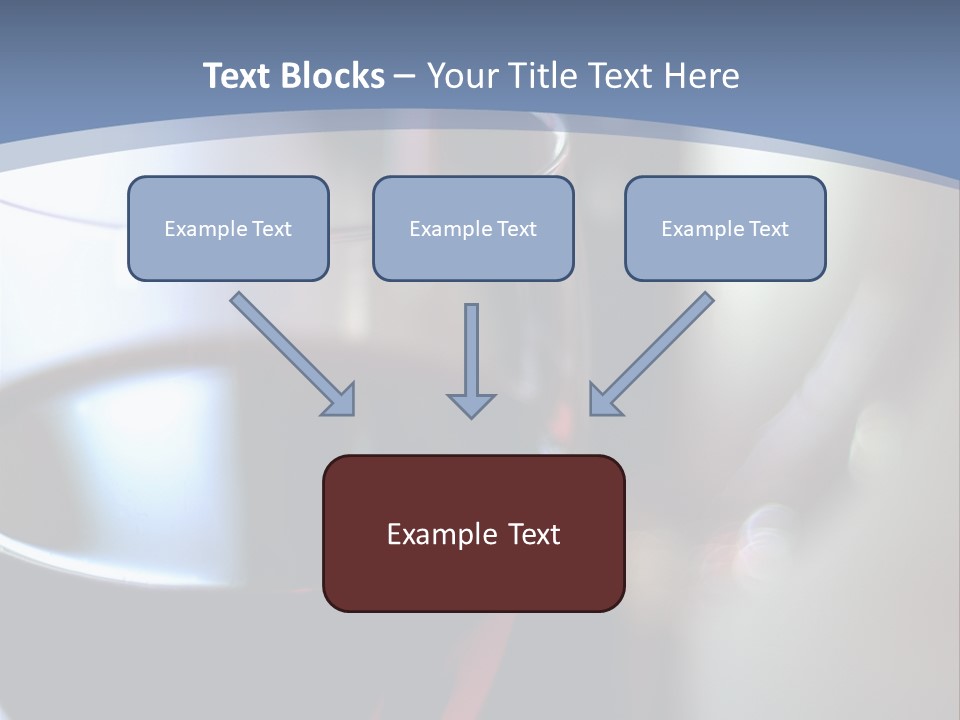 Glass Of Red Wine With Glass And Bottle In Background PowerPoint Template