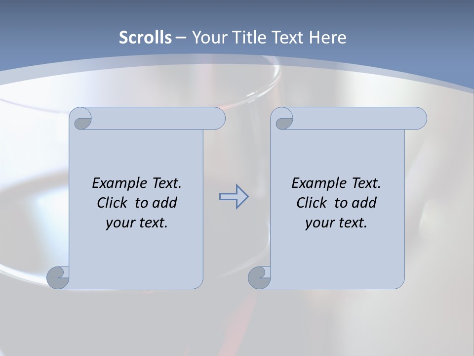 Glass Of Red Wine With Glass And Bottle In Background PowerPoint Template