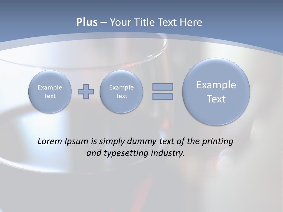 Glass Of Red Wine With Glass And Bottle In Background PowerPoint Template