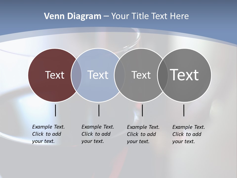 Glass Of Red Wine With Glass And Bottle In Background PowerPoint Template