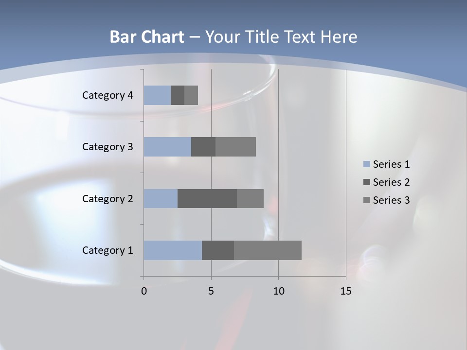 Glass Of Red Wine With Glass And Bottle In Background PowerPoint Template