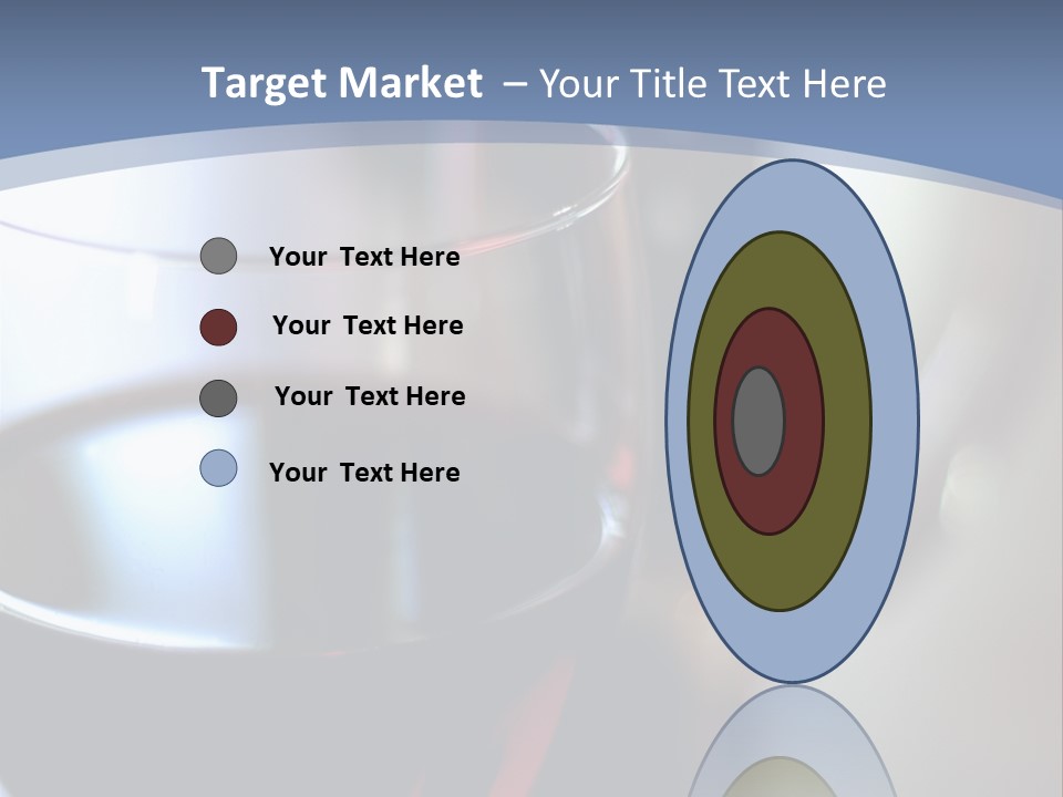 Glass Of Red Wine With Glass And Bottle In Background PowerPoint Template