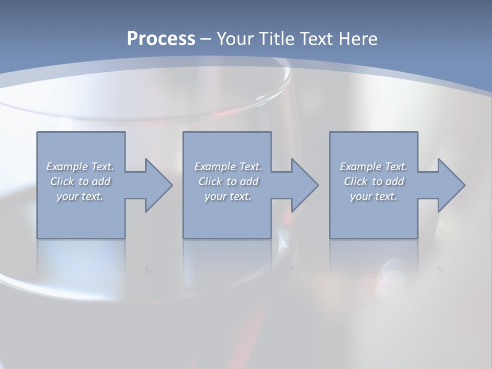 Glass Of Red Wine With Glass And Bottle In Background PowerPoint Template