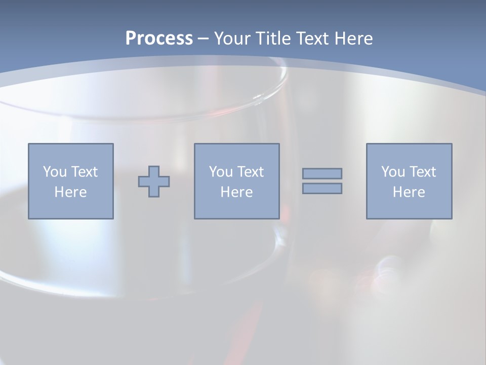 Glass Of Red Wine With Glass And Bottle In Background PowerPoint Template