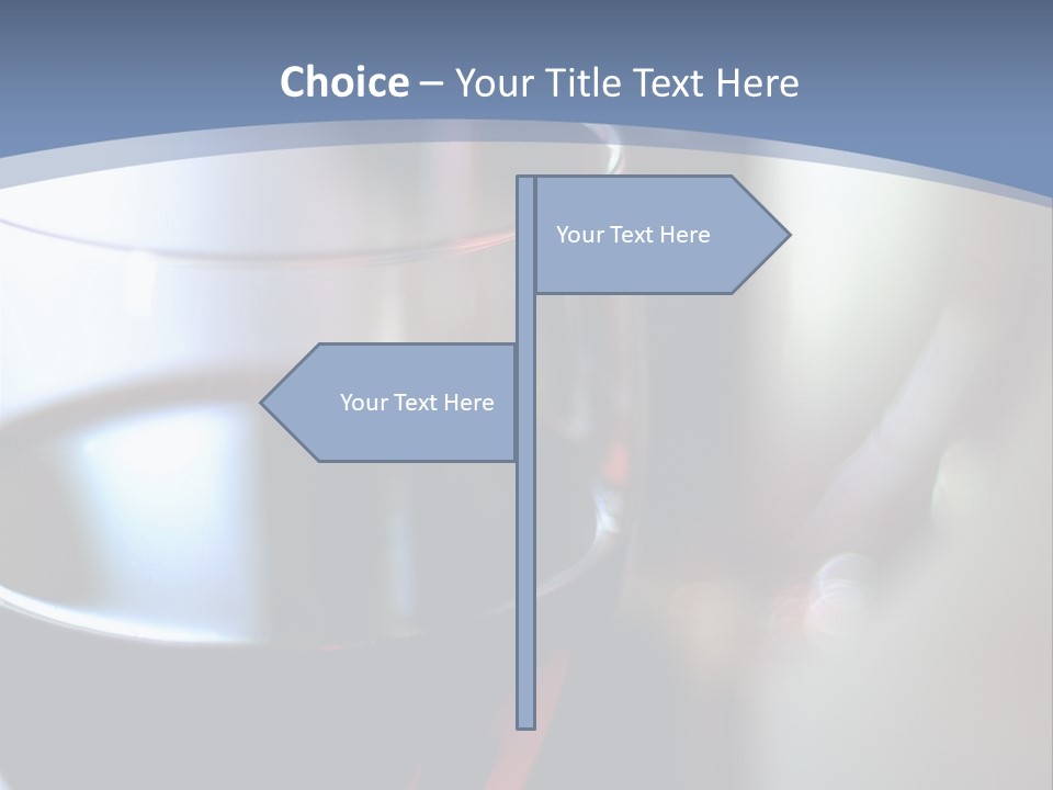 Glass Of Red Wine With Glass And Bottle In Background PowerPoint Template