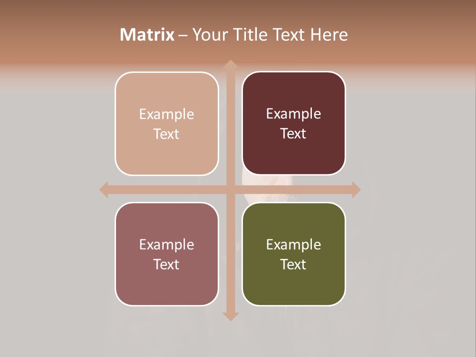 Dark And Moody Portrait Of A Menacing Male PowerPoint Template