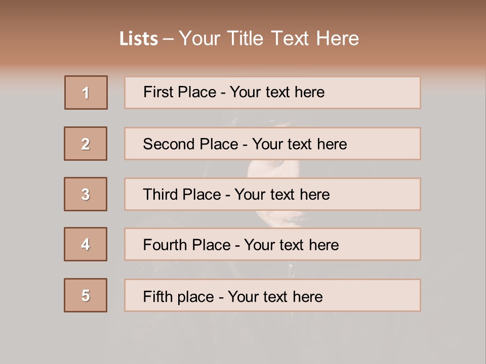 Dark And Moody Portrait Of A Menacing Male PowerPoint Template