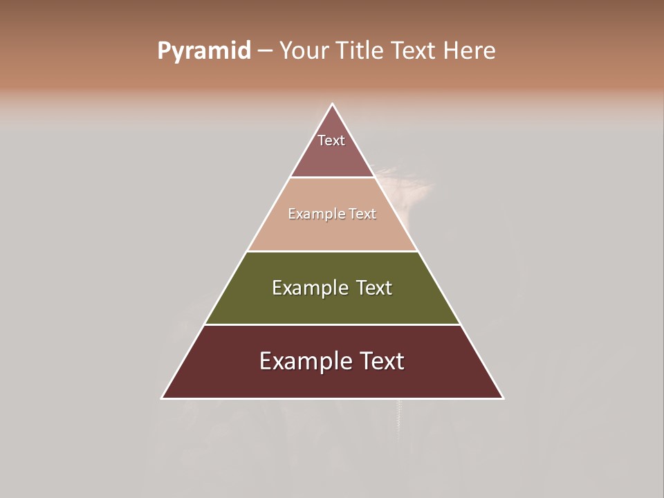 Dark And Moody Portrait Of A Menacing Male PowerPoint Template