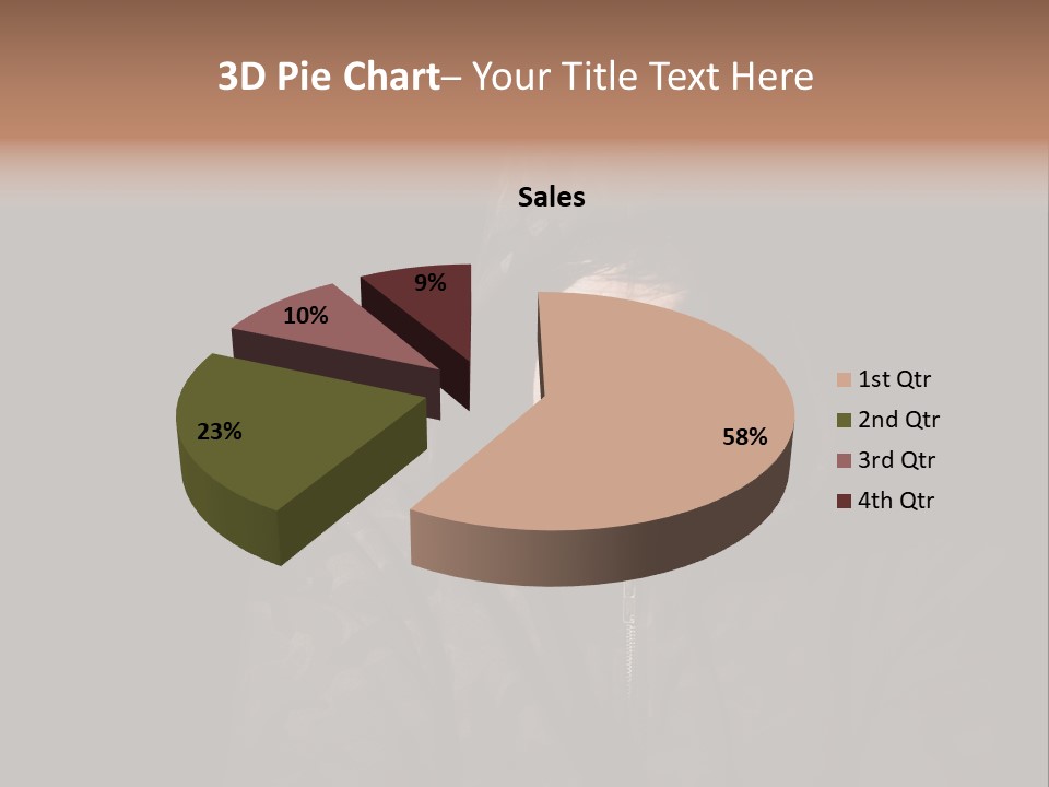 Dark And Moody Portrait Of A Menacing Male PowerPoint Template