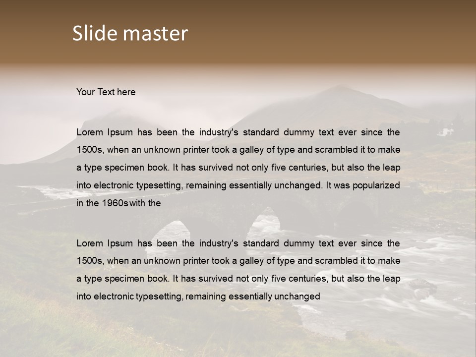 Scotland PowerPoint Template