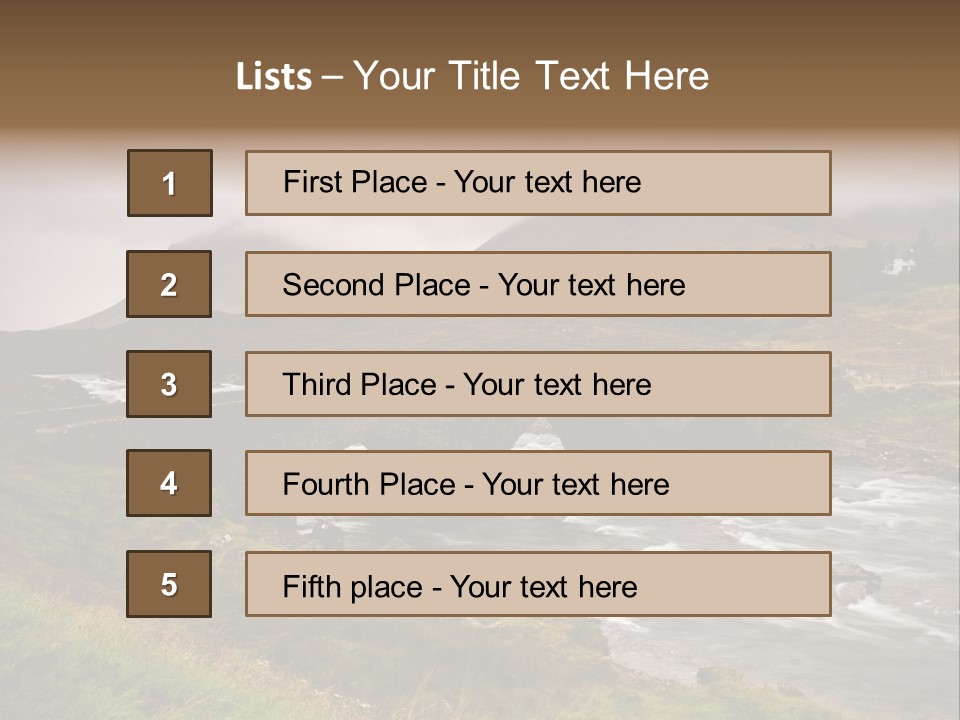 Scotland PowerPoint Template