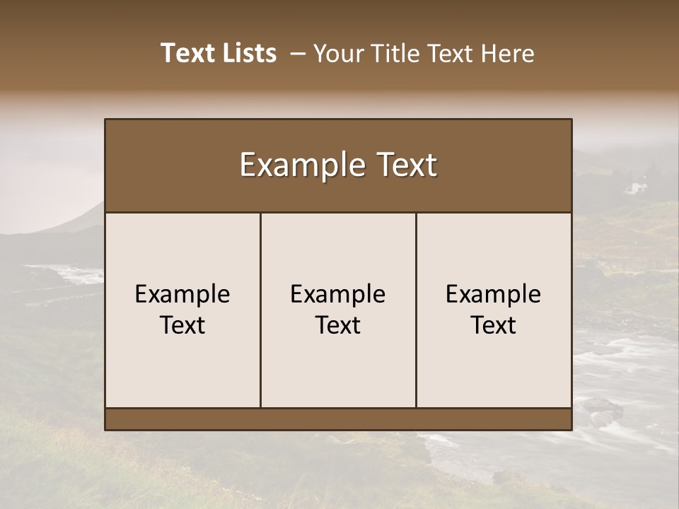 Scotland PowerPoint Template