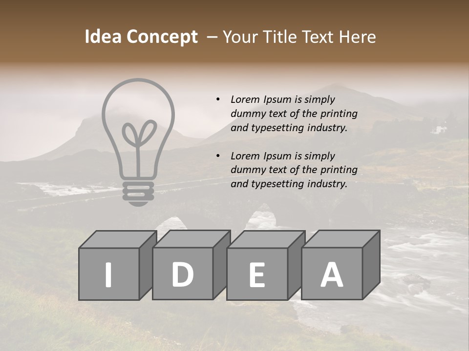 Scotland PowerPoint Template