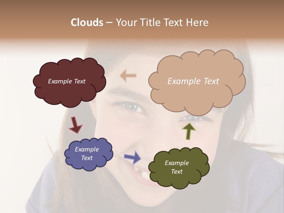 Traditional Woven Rug In Beautiful Bedroom PowerPoint Template