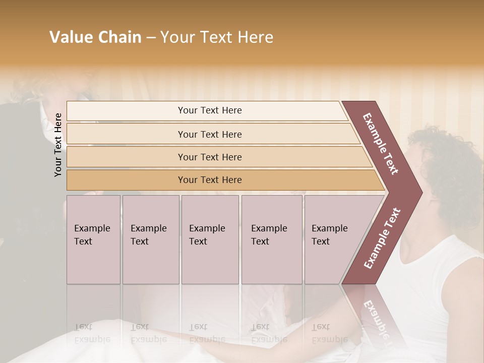 Couple In Bed While An Angry Woman Stand Next To The Bed PowerPoint Template