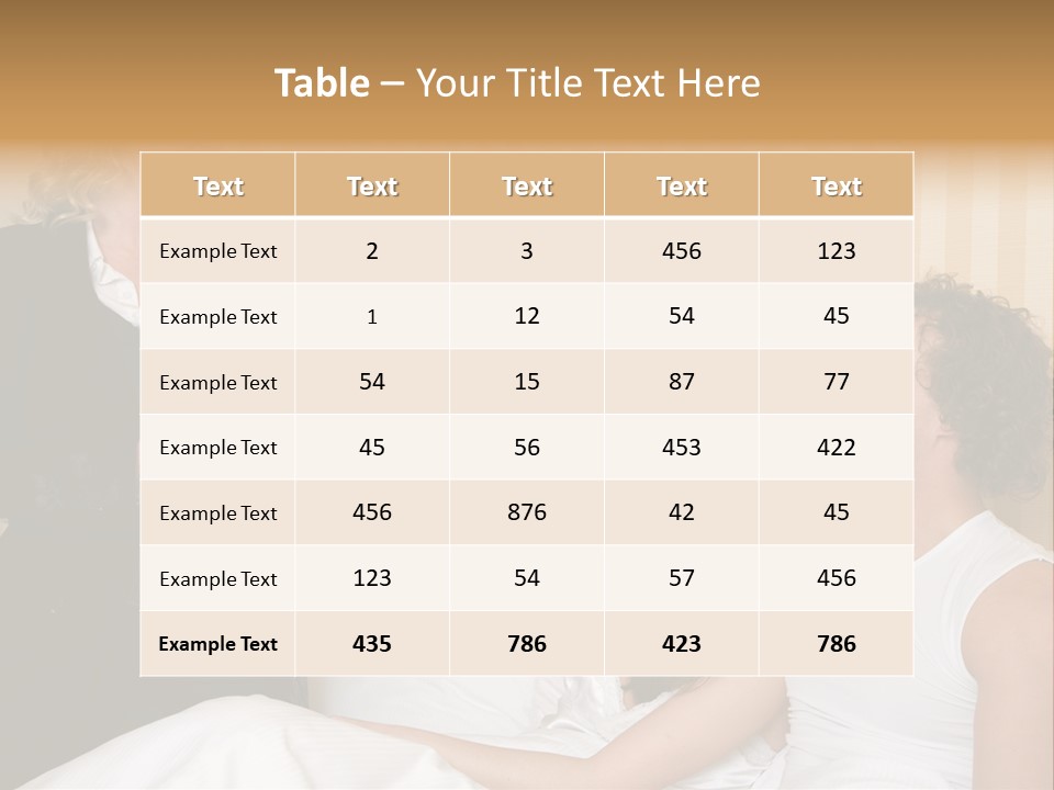 Couple In Bed While An Angry Woman Stand Next To The Bed PowerPoint Template
