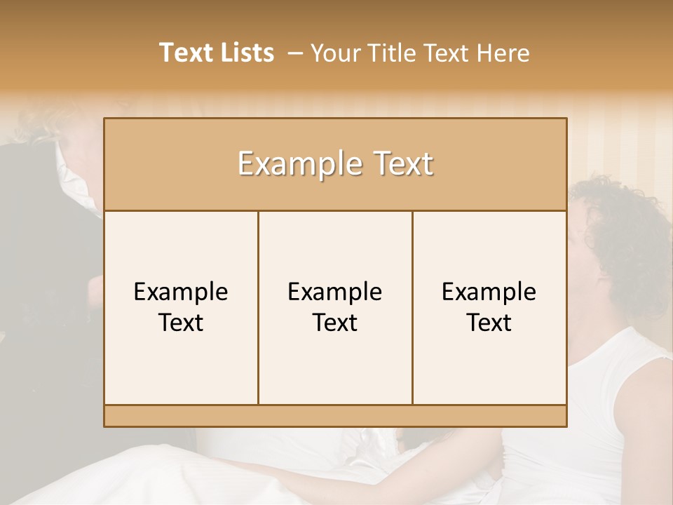 Couple In Bed While An Angry Woman Stand Next To The Bed PowerPoint Template