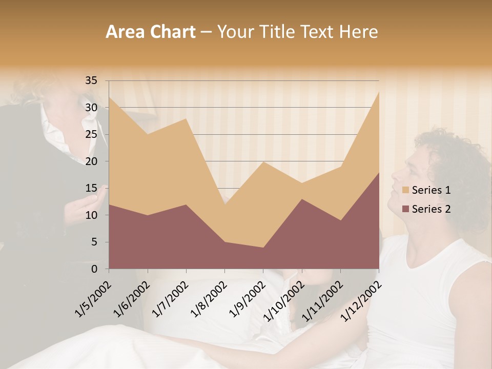 Couple In Bed While An Angry Woman Stand Next To The Bed PowerPoint Template