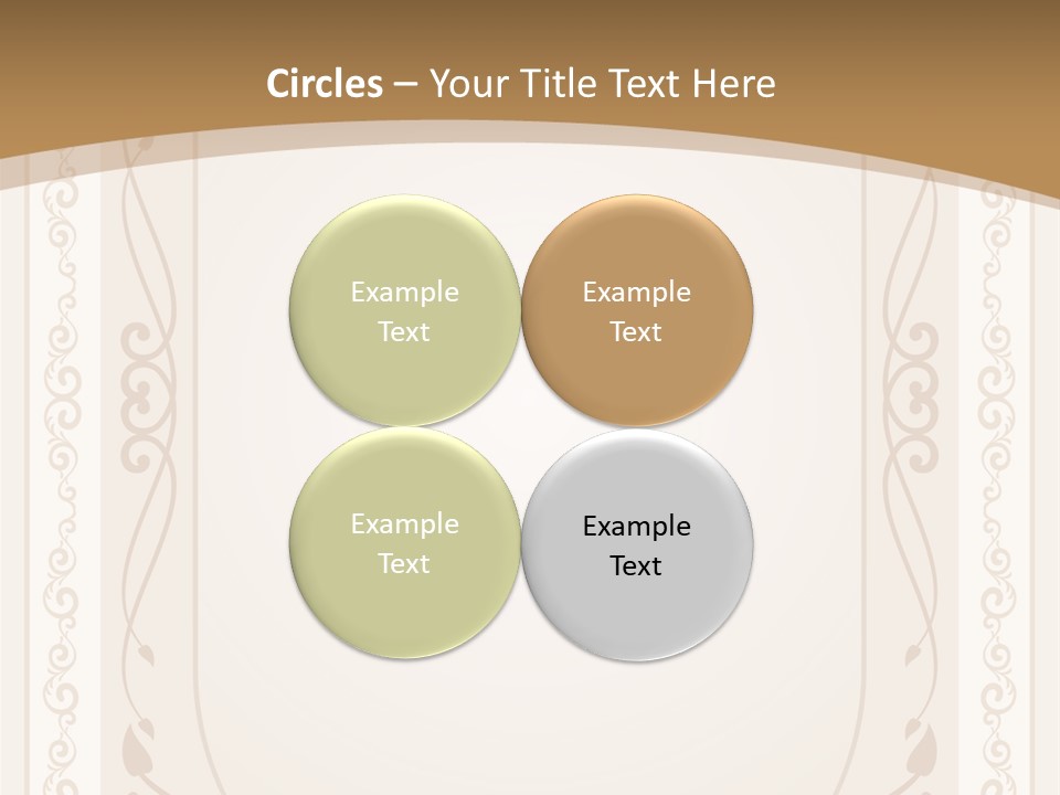 Decorative Frame, Vector Illustration Stock Vector Illustration: PowerPoint Template