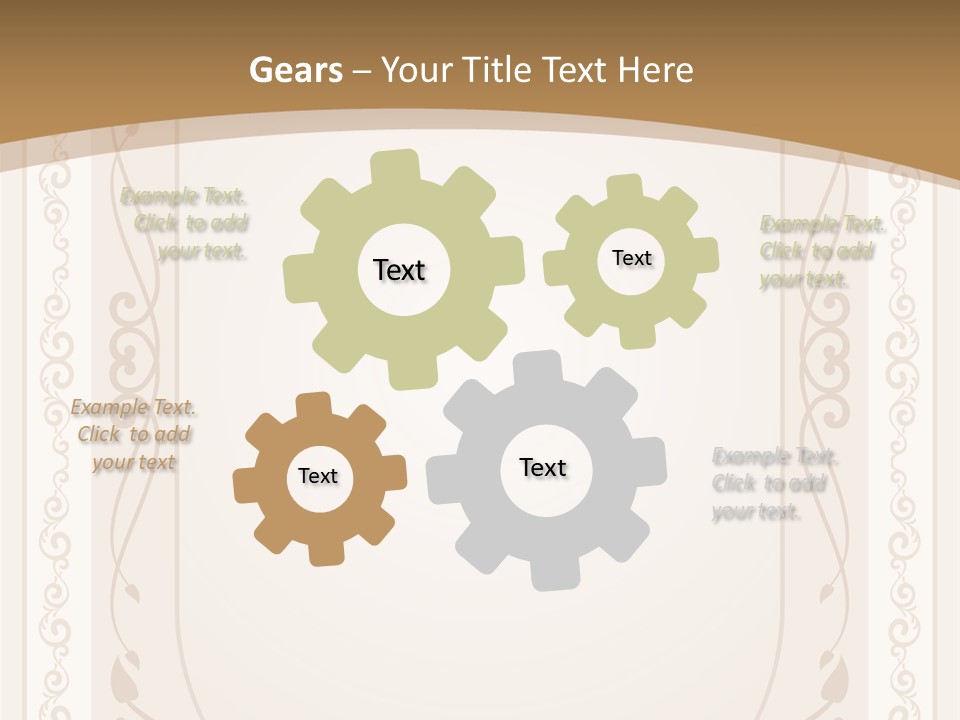 Decorative Frame, Vector Illustration Stock Vector Illustration: PowerPoint Template