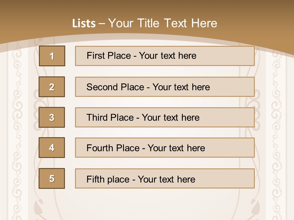 Decorative Frame, Vector Illustration Stock Vector Illustration: PowerPoint Template