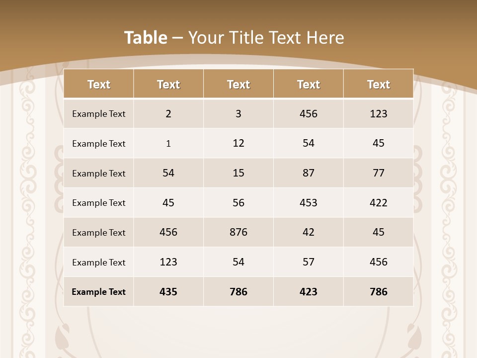 Decorative Frame, Vector Illustration Stock Vector Illustration: PowerPoint Template