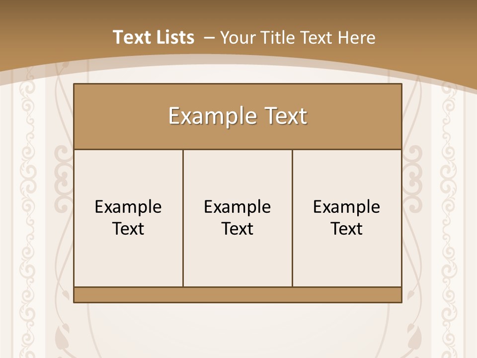 Decorative Frame, Vector Illustration Stock Vector Illustration: PowerPoint Template