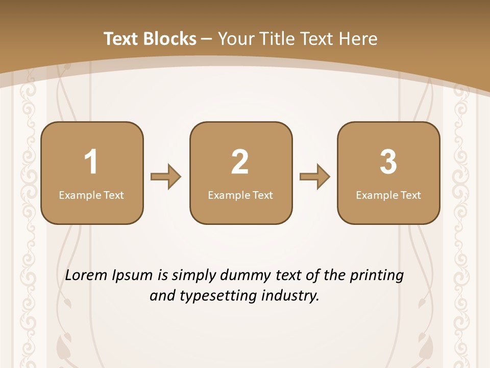 Decorative Frame, Vector Illustration Stock Vector Illustration: PowerPoint Template