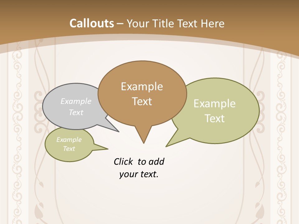 Decorative Frame, Vector Illustration Stock Vector Illustration: PowerPoint Template