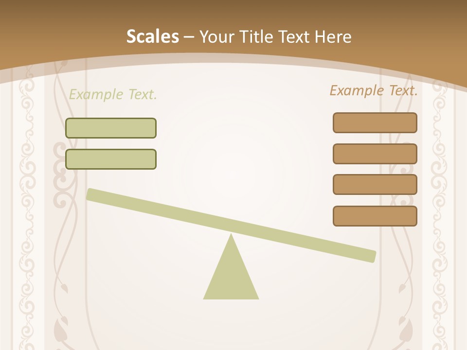 Decorative Frame, Vector Illustration Stock Vector Illustration: PowerPoint Template