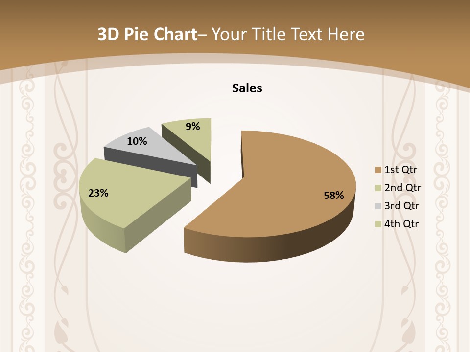 Decorative Frame, Vector Illustration Stock Vector Illustration: PowerPoint Template