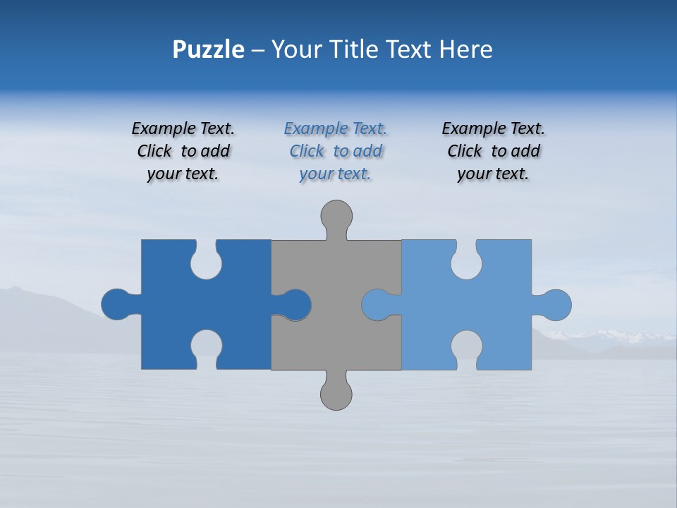 Southeastern Alaska Waters Along The Inside Passage PowerPoint Template