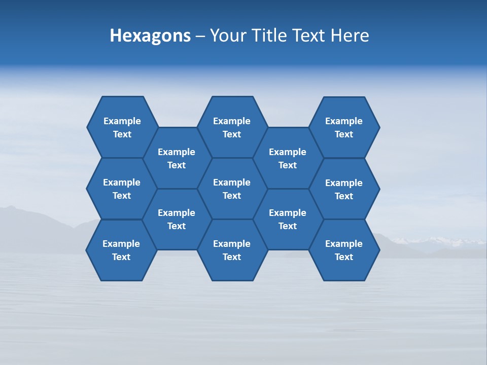 Southeastern Alaska Waters Along The Inside Passage PowerPoint Template