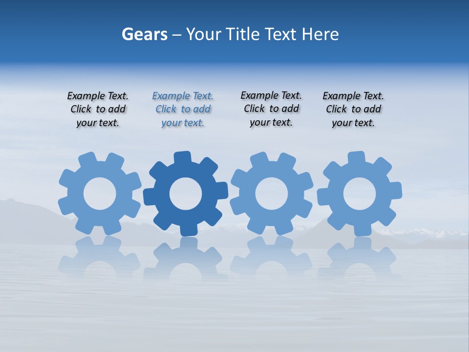 Southeastern Alaska Waters Along The Inside Passage PowerPoint Template