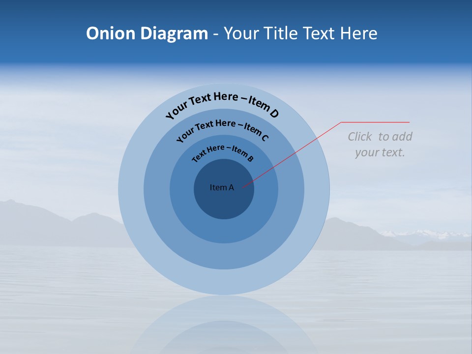 Southeastern Alaska Waters Along The Inside Passage PowerPoint Template
